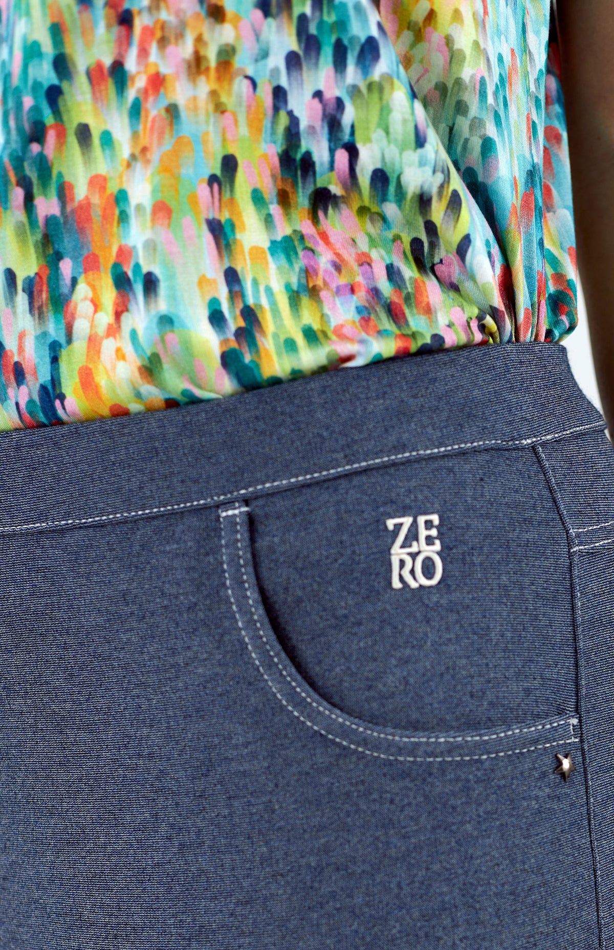 Pantalón de punto con goma cintura