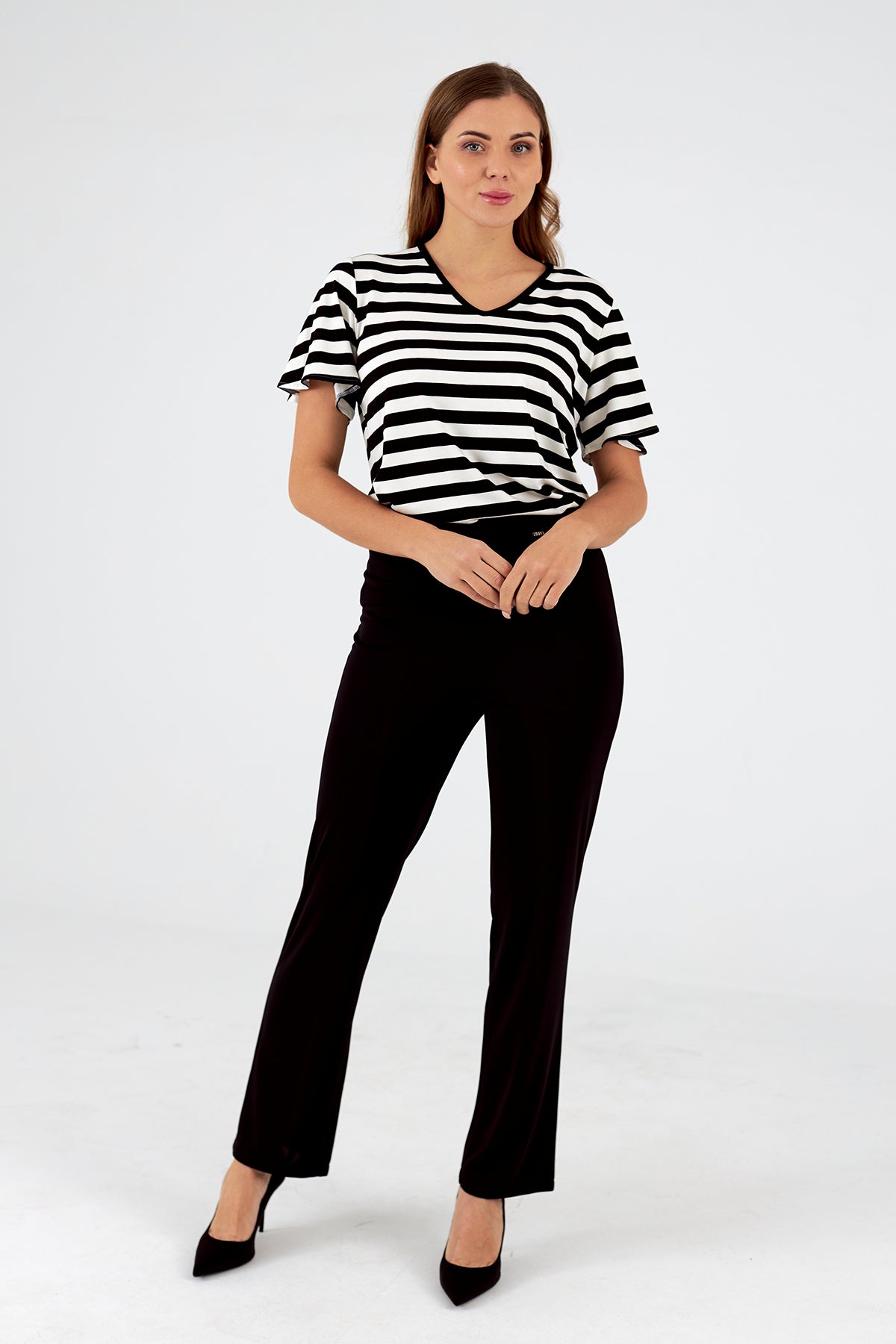 Pantalón de punto con goma cintura