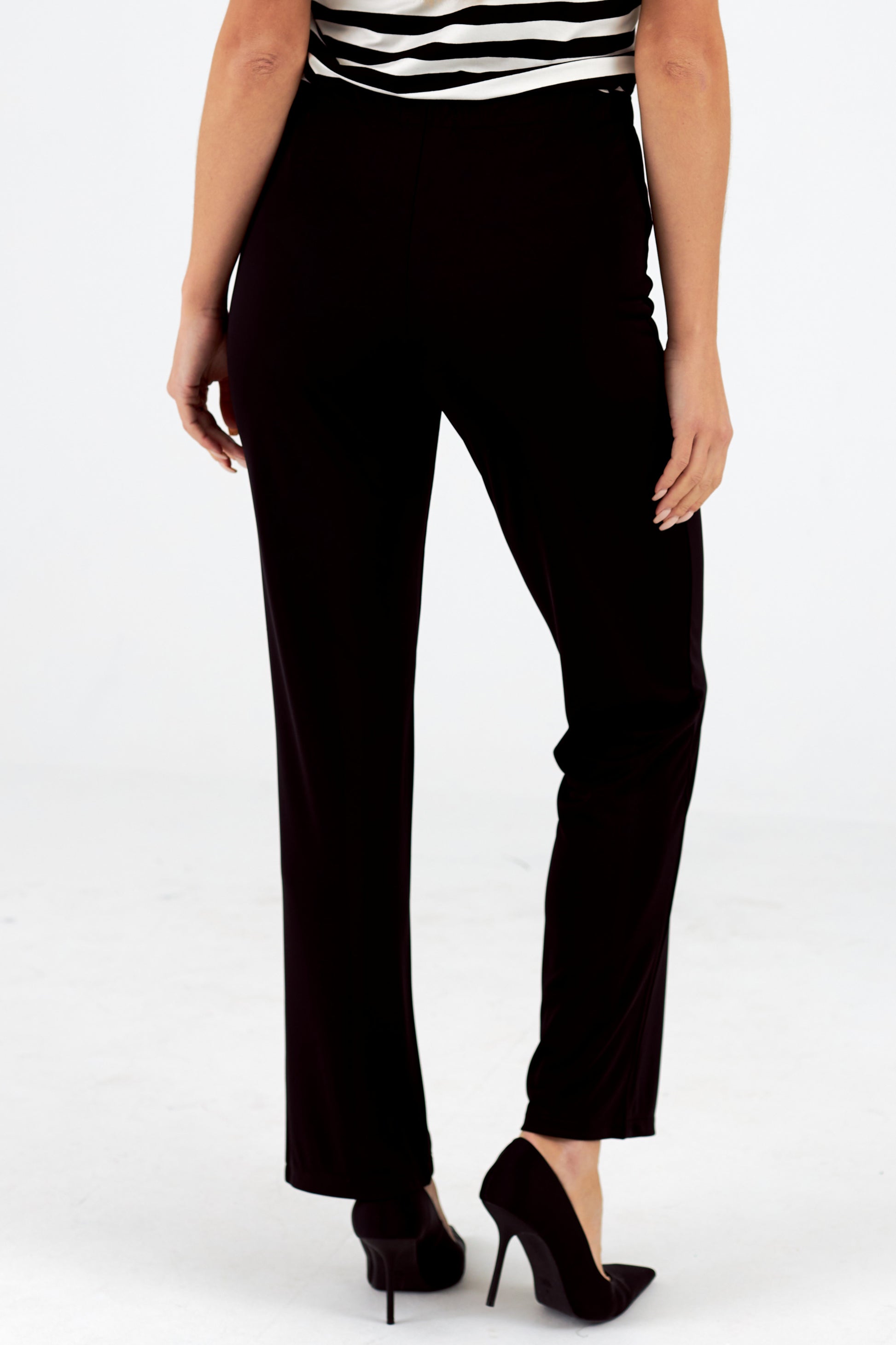 Pantalón de punto con goma cintura
